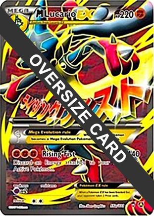 Image of M Lucario EX 55a/111  - Holofoil Jumbo Cards - Promo