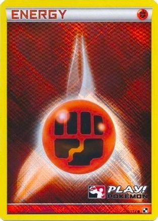 Image of Fighting Energy 110/114  - Holofoil League & Championship Cards - Promo