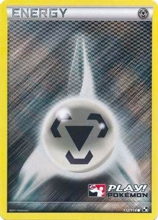 Image of Metal Energy 112/114  - Holofoil League & Championship Cards - Promo