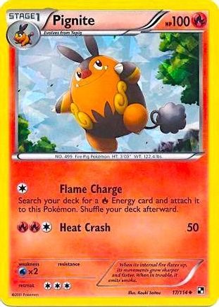 Image of Pignite 017/114  - Holofoil Miscellaneous Cards & Products - Promo