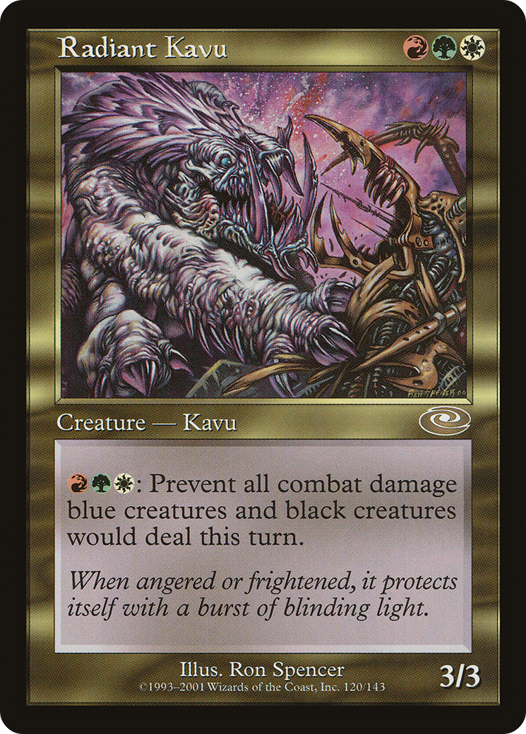 Image of Radiant Kavu (PLS-120) - Planeshift