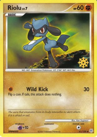 Image of Riolu 061/130  Countdown Calendar Promos - Promo