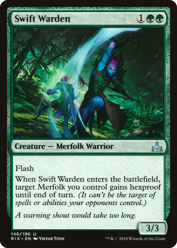 Image of Swift Warden (RIX-146) - Rivals of Ixalan