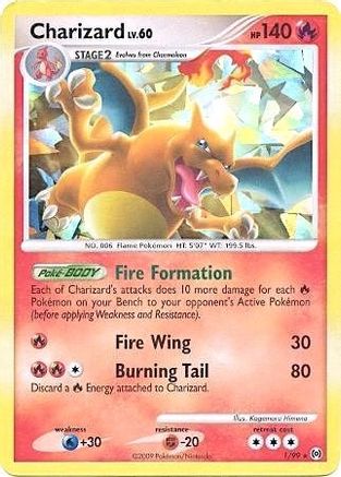 Image of Charizard 001/99  - Holofoil Miscellaneous Cards & Products - Promo