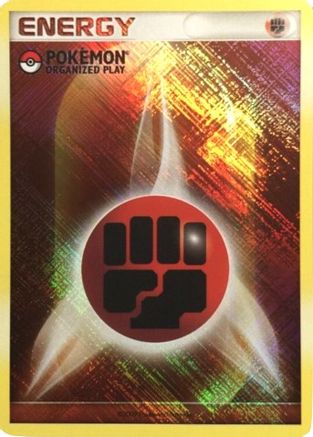 Image of Fighting Energy (2009 Unnumbered POP Promo)  - Holofoil League & Championship Cards - Promo