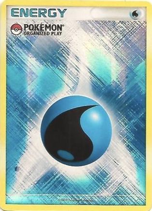 Image of Water Energy (2009 Unnumbered POP Promo)  - Holofoil League & Championship Cards - Promo