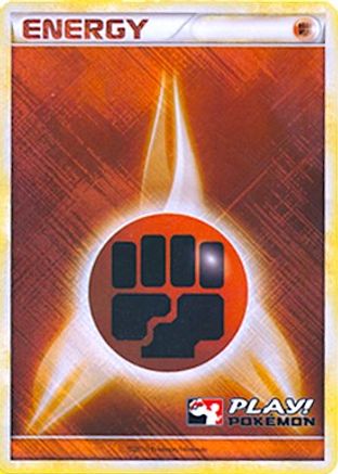Image of Fighting Energy (2010 Play! Pokemon)  - Holofoil League & Championship Cards - Promo