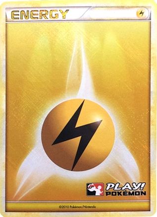 Image of Lightning Energy (2010 Play! Pokemon)  - Holofoil League & Championship Cards - Promo