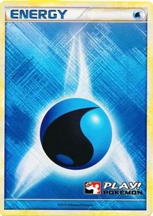 Image of Water Energy (2010 Play! Pokemon)  - Holofoil League & Championship Cards - Promo