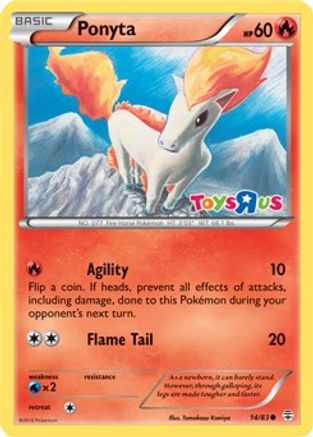 Image of Ponyta 014/83  - Holofoil Miscellaneous Cards & Products - Promo
