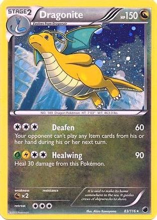 Image of Dragonite 083/116  - Holofoil Blister Exclusives - Promo