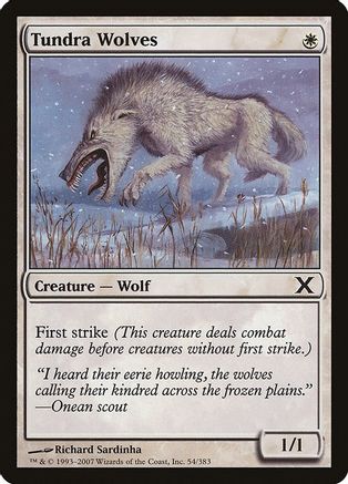 Image of Tundra Wolves (10E-054) - 10th Edition