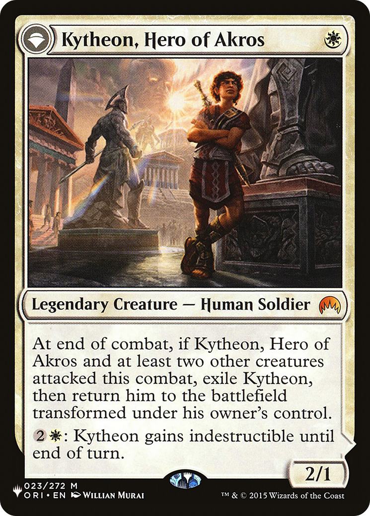 Image of Kytheon, Hero of Akros (LIST-ORI-23) - The List: (originpwdfc)