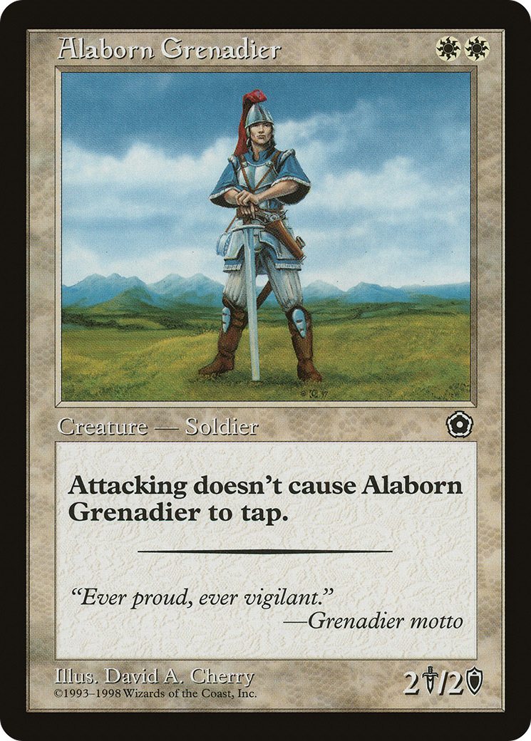 Image of Alaborn Grenadier (P02-) - Portal Second Age