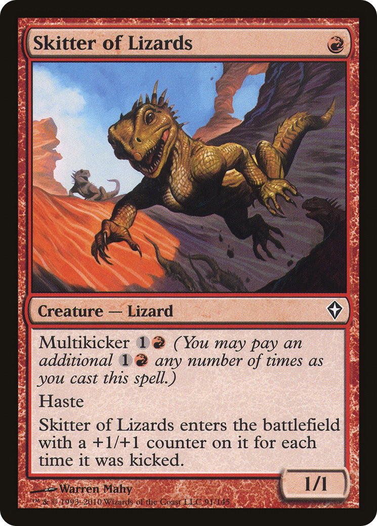 Image of Skitter of Lizards (WWK-091) - Worldwake