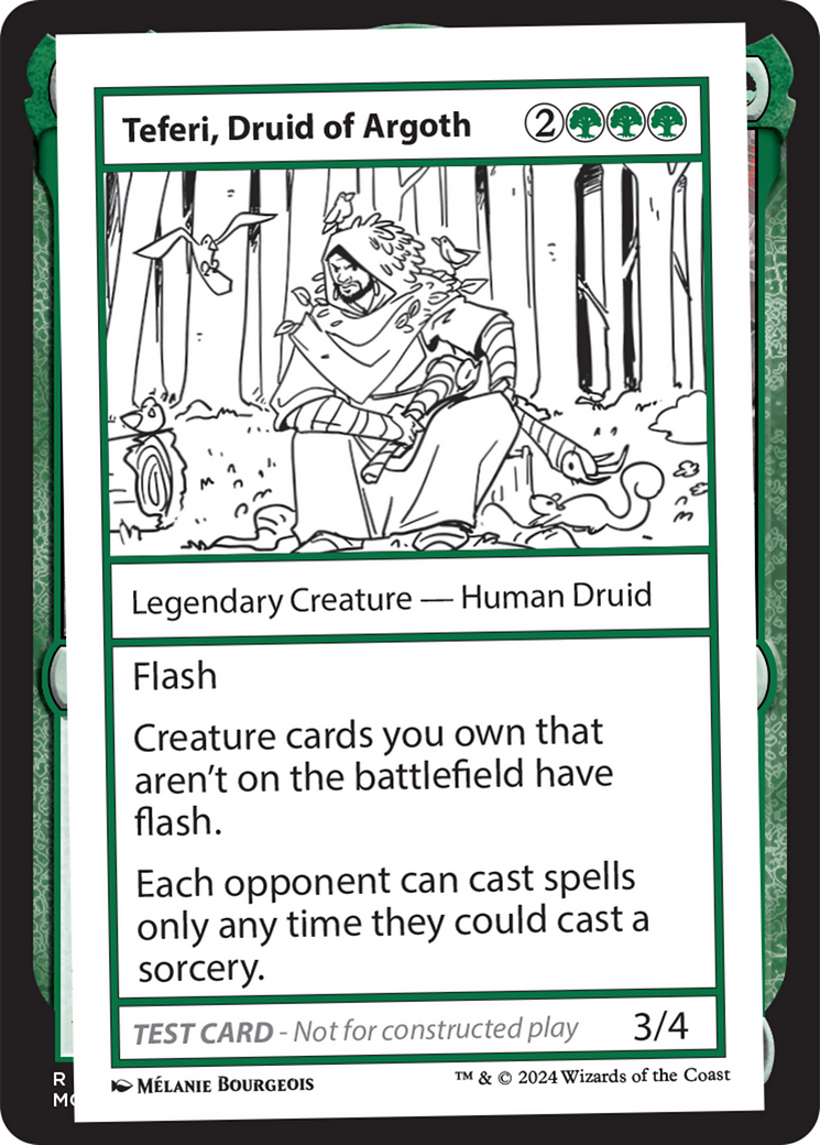Image of Teferi, Druid of Argoth (MB2PC-) - Mystery Booster 2