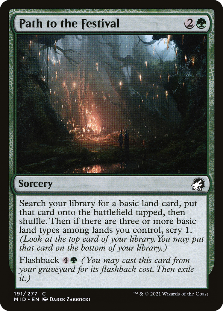 Image of Path to the Festival (MID-191) - Innistrad: Midnight Hunt