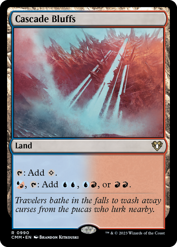 Image of Cascade Bluffs (CMM-990) - Commander Masters
