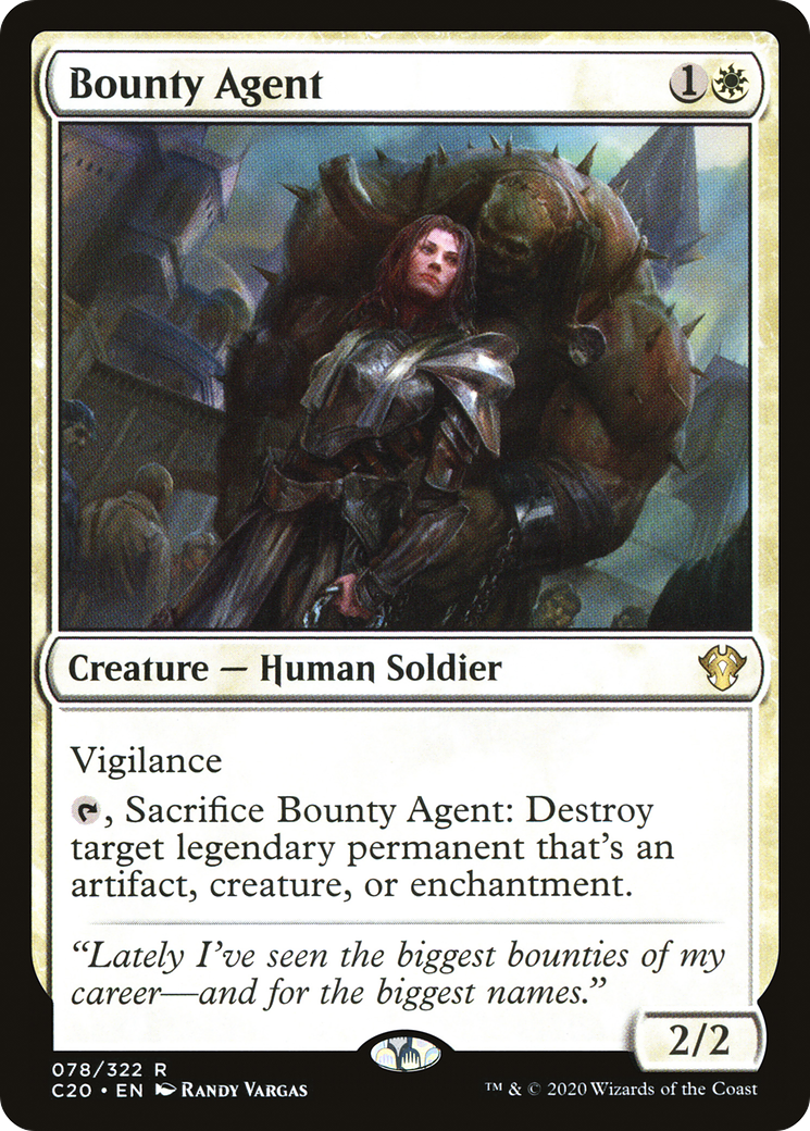 Image of Bounty Agent (C20-078) - Commander 2020