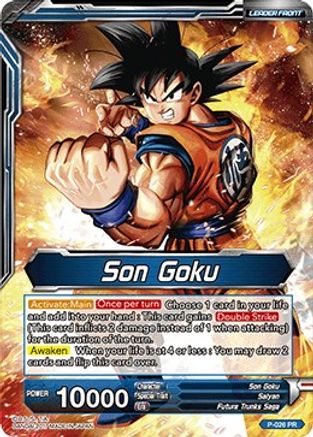 Image of Son Goku // Awakened Strike SSB Son Goku (P-026) - Promotion Cards