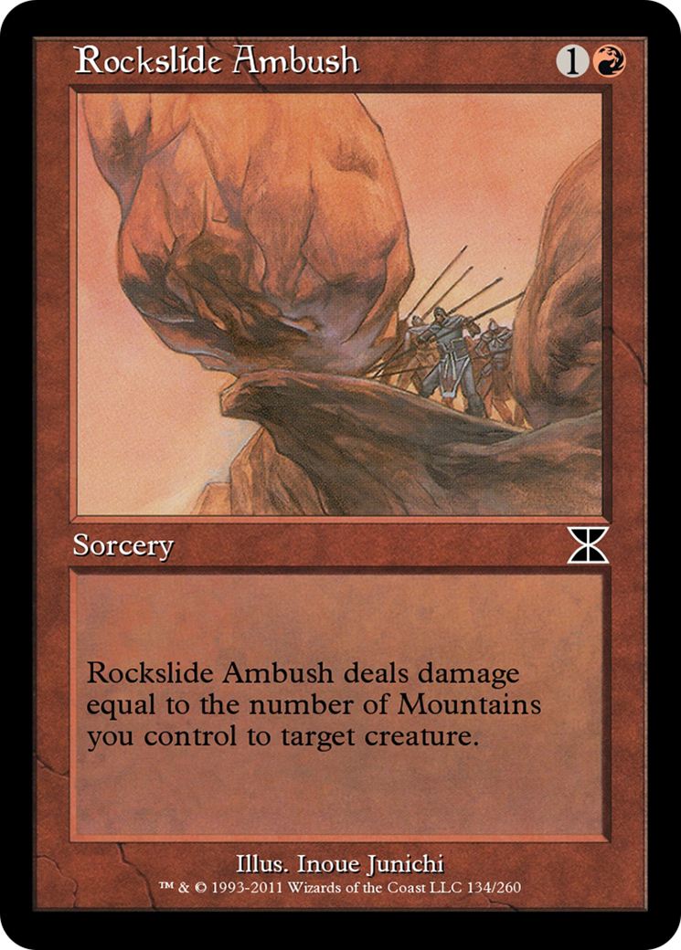 Image of Rockslide Ambush (ME4-134) - Masters Edition IV