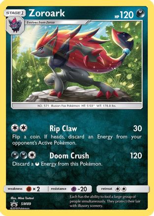 Image of Zoroark SM89  - Holofoil SM Promos - Promo