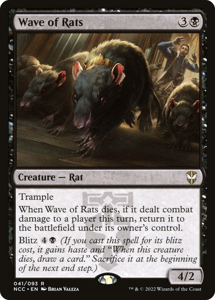 Image of Wave of Rats (NCC-041) - New Capenna Commander