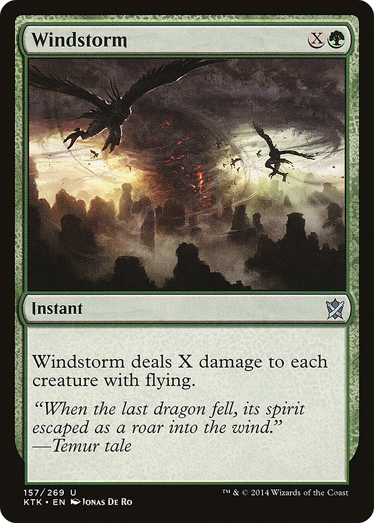 Image of Windstorm (KTK-157) - Khans of Tarkir