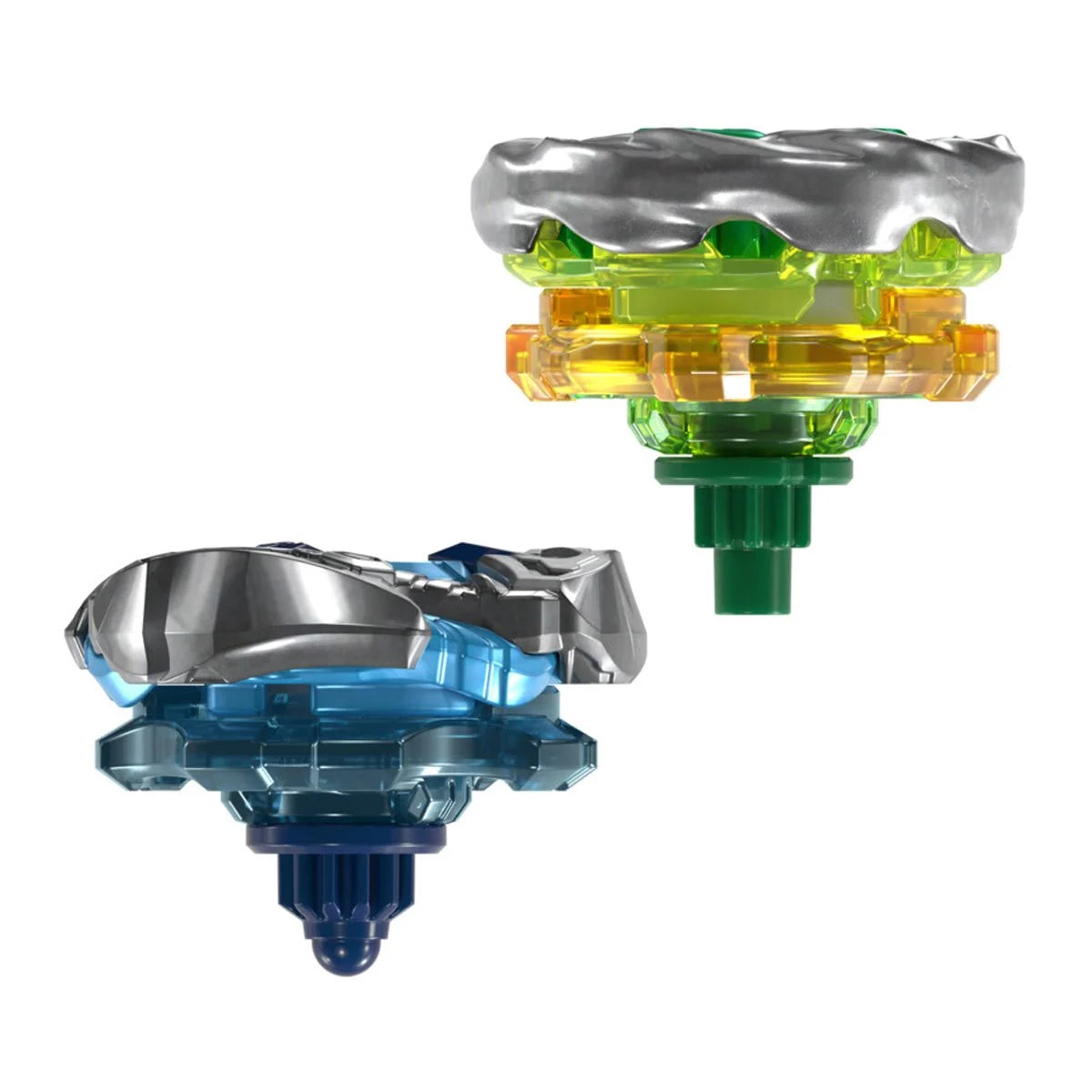 Image of Beyblade X Circle Ghost 4-60LR UX & Hack Viking 4-55O UX Dual Pack Set