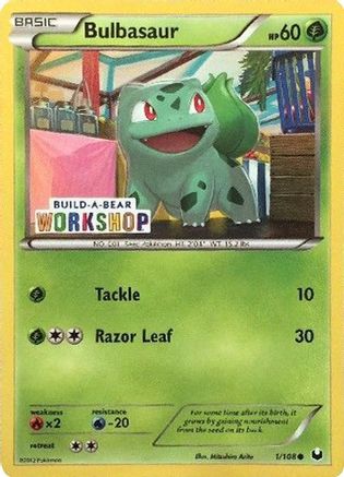 Image of Bulbasaur 001/108  Miscellaneous Cards & Products - Promo