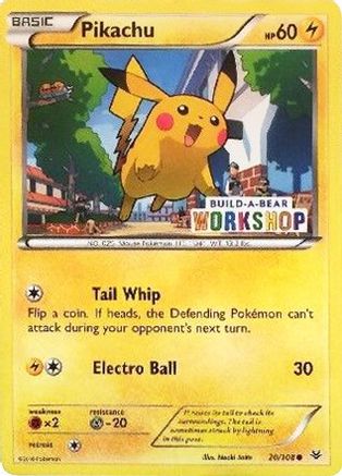 Image of Pikachu 020/108  Miscellaneous Cards & Products - Promo