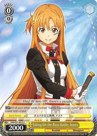 Image of Taking On the Boss Battle, Asuna (SAO/S51-E013 C) - Sword Art Online The Movie: -Ordinal Scale-