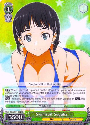 Image of Swimsuit Suguha (SAO/S51-E024 R) - Sword Art Online The Movie: -Ordinal Scale-