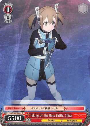 Image of Taking On the Boss Battle, Silica (SAO/S51-E064 C) - Sword Art Online The Movie: -Ordinal Scale-