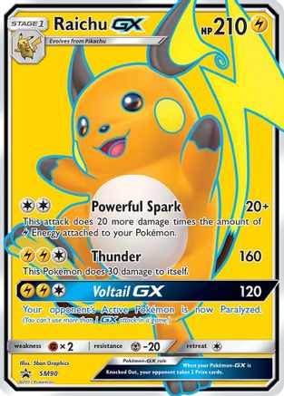Image of Raichu GX SM90  - Holofoil SM Promos - Promo