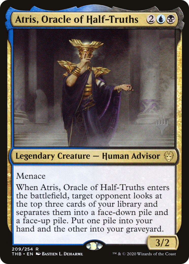 Image of Atris, Oracle of Half-Truths (PPTHB-209P) - Theros Beyond Death Promos