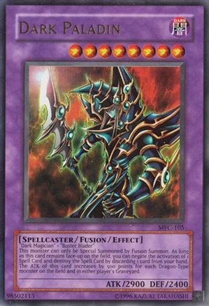 Image of Dark Paladin (Reprint Artwork) (MFC-105) - Magician's Force 1st Edition