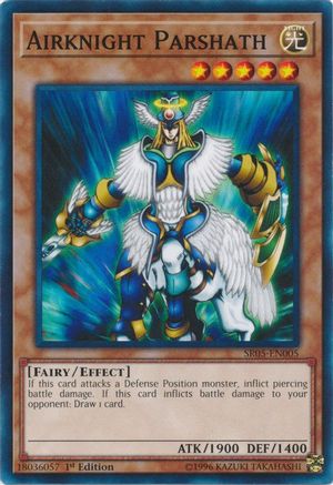 Image of Airknight Parshath (SR05-EN005) - Structure Deck: Wave of Light 1st Edition