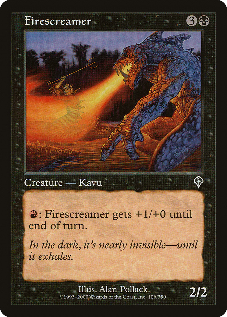 Image of Firescreamer (INV-106) - Invasion Foil