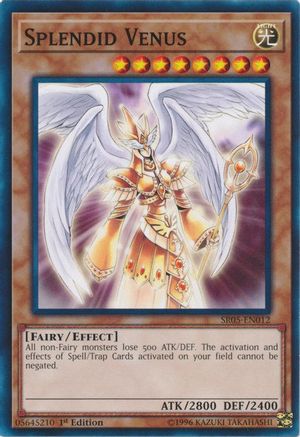 Image of Splendid Venus (SR05-EN012) - Structure Deck: Wave of Light 1st Edition