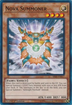Image of Nova Summoner (SR05-EN017) - Structure Deck: Wave of Light 1st Edition