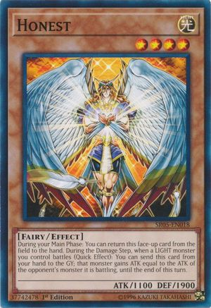 Image of Honest (SR05-EN018) - Structure Deck: Wave of Light 1st Edition