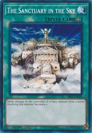 Image of The Sanctuary in the Sky (SR05-EN026) - Structure Deck: Wave of Light 1st Edition