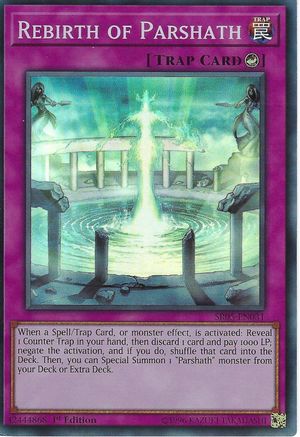 Image of Rebirth of Parshath (SR05-EN031) - Structure Deck: Wave of Light 1st Edition