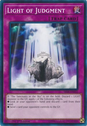 Image of Light of Judgment (SR05-EN032) - Structure Deck: Wave of Light 1st Edition