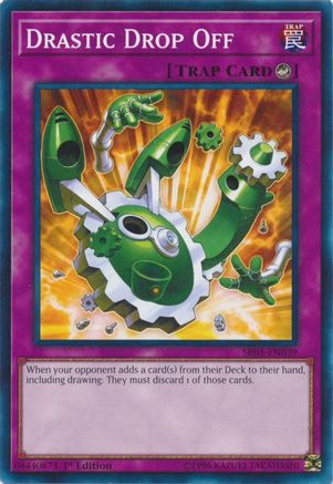Image of Drastic Drop Off (SR05-EN039) - Structure Deck: Wave of Light 1st Edition