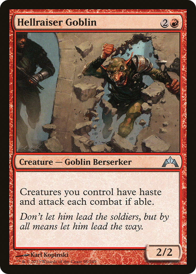 Image of Hellraiser Goblin (GTC-095) - Gatecrash
