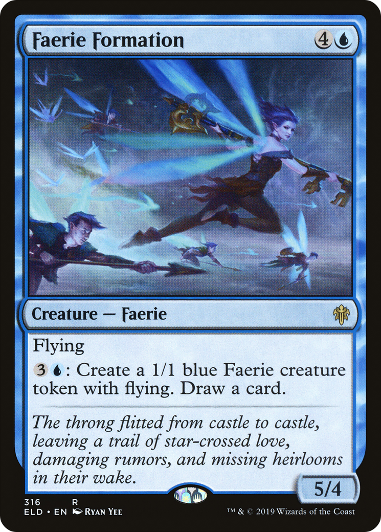 Image of Faerie Formation (ELD-316) - Throne of Eldraine