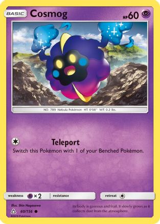 Image of Cosmog 060/156  SM  Ultra Prism - Common
