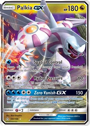 Image of Palkia GX 101/156  - Holofoil SM  Ultra Prism - Ultra Rare